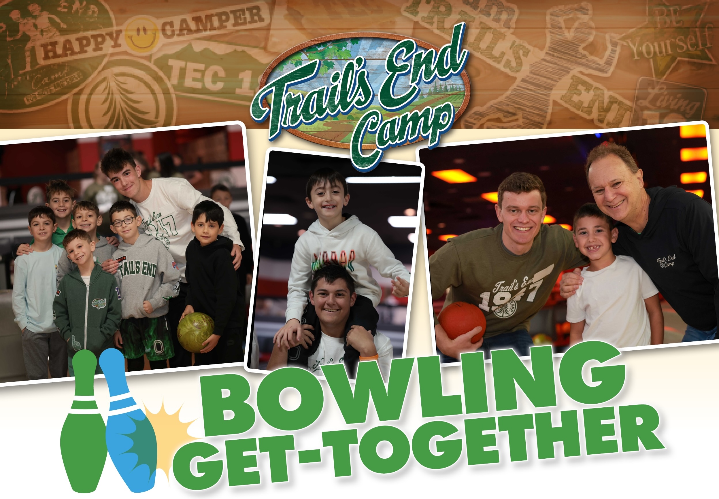 Trail's End Camp Boy's Bowling Reunion